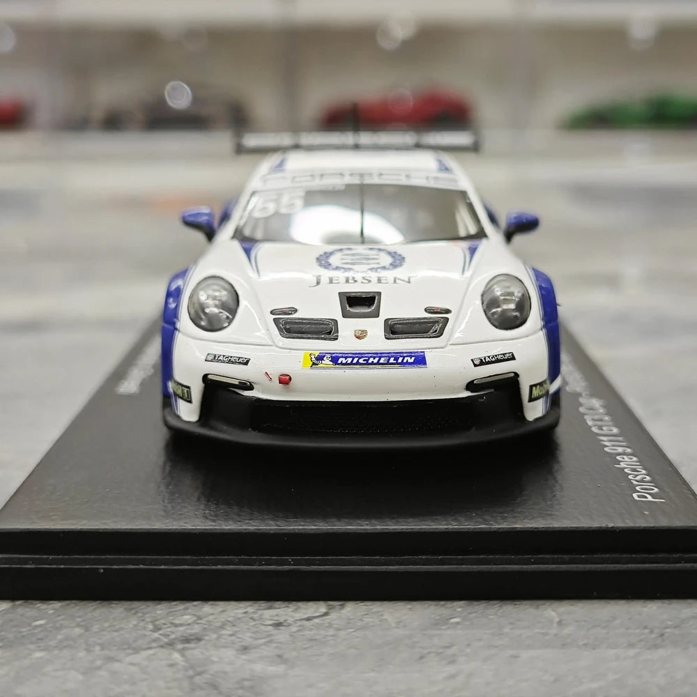 1:43 Porsche 2024 911 GT3 Cup #55 Porsche Carrera Cup Le Mans model car by Spark - view 1