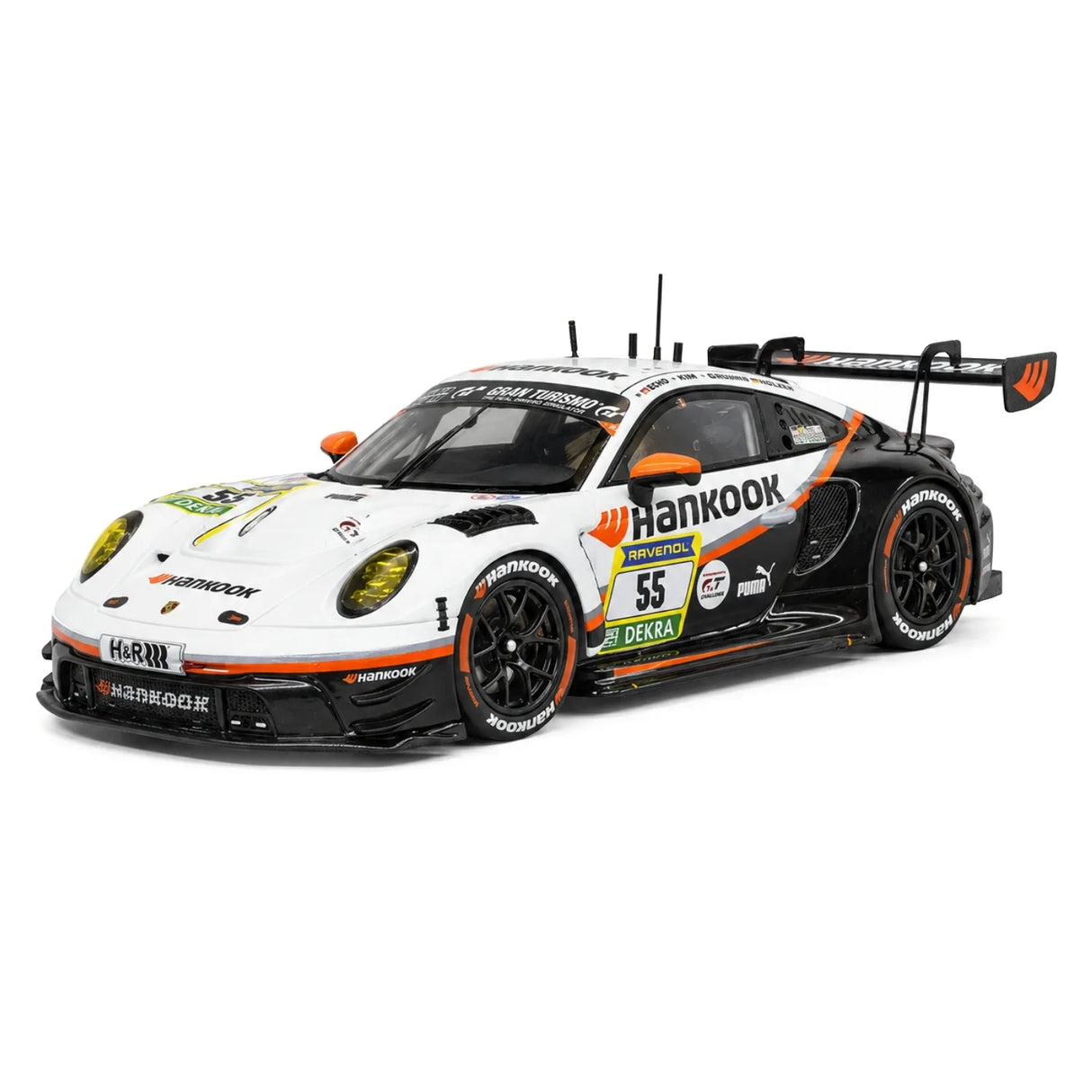 Porsche 2025 911 992 GT3 R 한국 대회 9위 #55 1:43 24시간 뉘르부르크링 수지 수집 모델 Spark - 보기 15