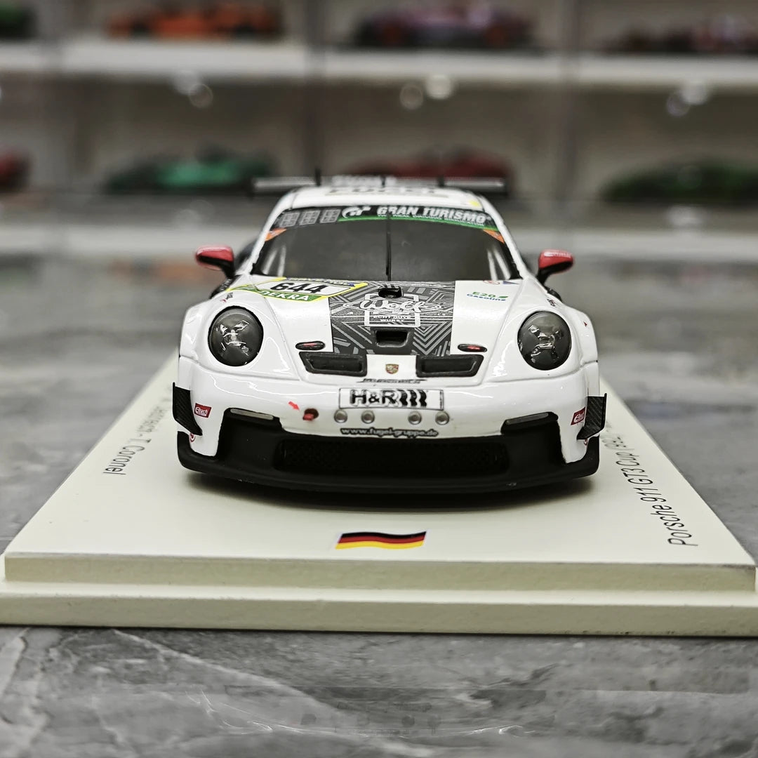 1:43 Porsche 2025 911 GT3 Cup 992 #644 Max Kruse Racing 24h Nurburgring model car by Spark - view 1