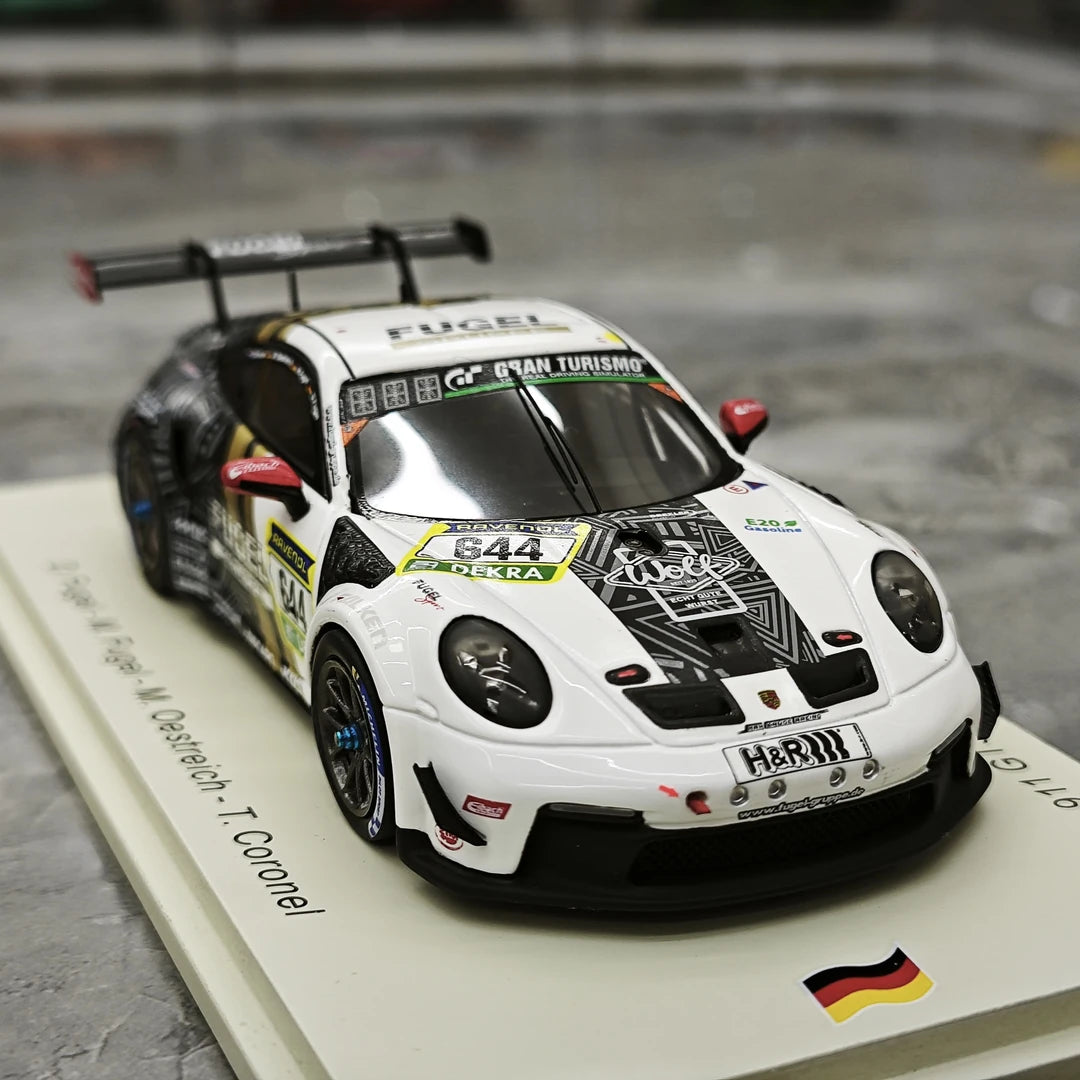1:43 Porsche 2025 911 GT3 Cup 992 #644 Max Kruse Racing 24h Nurburgring model car by Spark - view 10