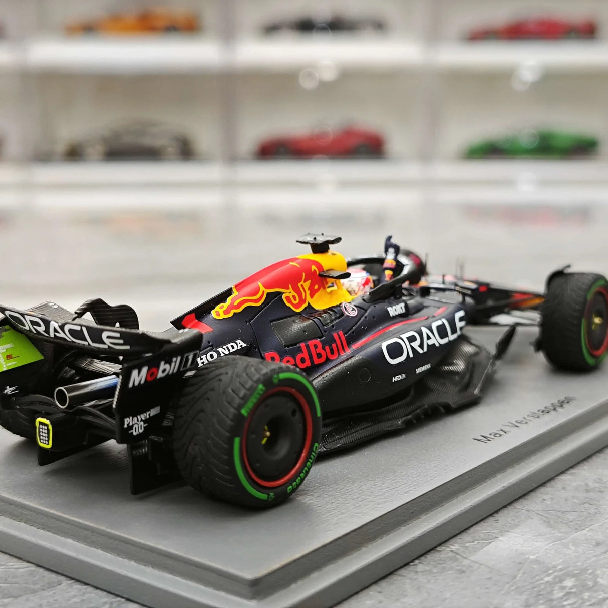 1:43 Red Bull 2024 RB20 #1 Brazilian GP Max Verstappen F1 resin model car by Spark - view 8