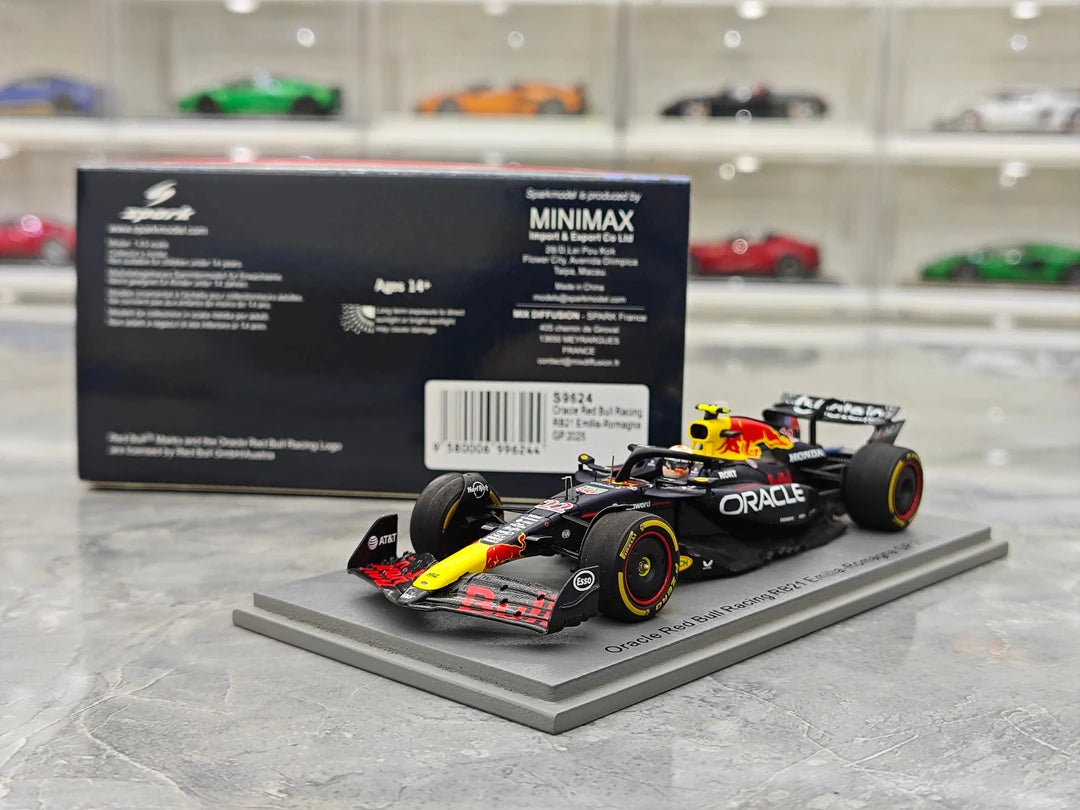 1:43 Red Bull 2025 RB21 #22 Imola GP Yuki Tsunoda F1 resin model car by Spark - view 16