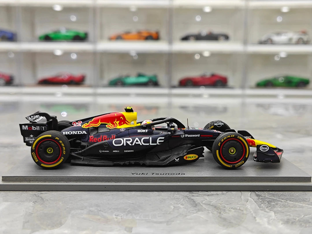 1:43 Red Bull 2025 RB21 #22 Imola GP Yuki Tsunoda F1 resin model car by Spark - view 9