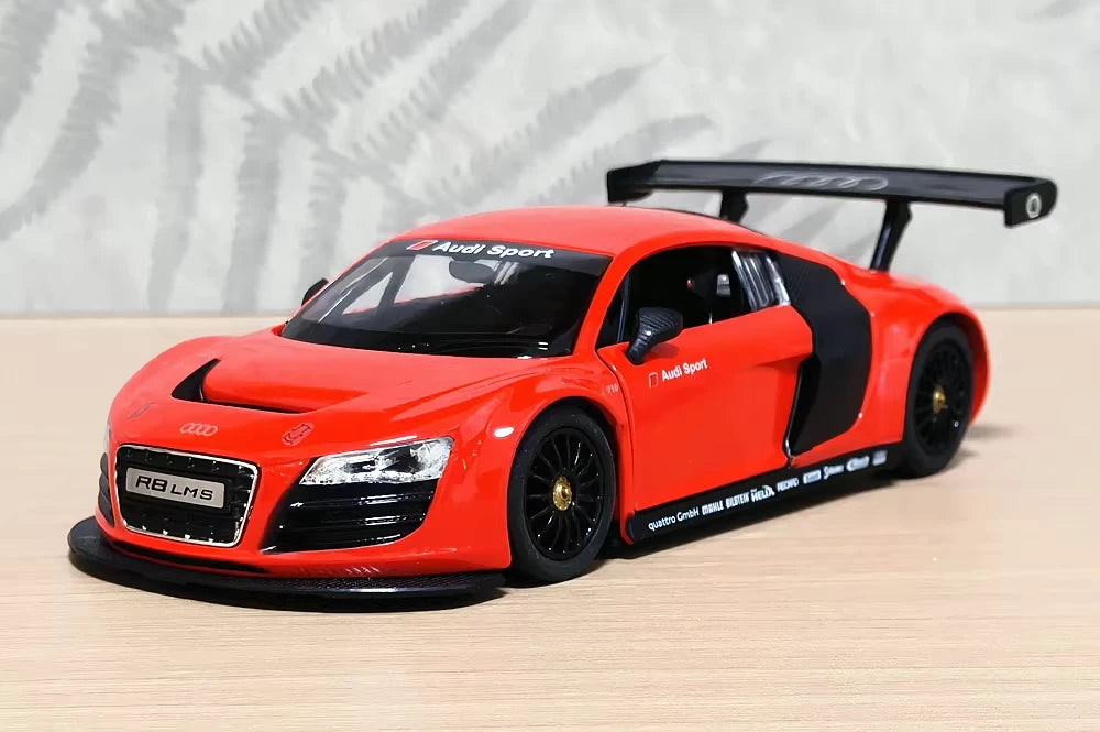 Audi 2008 R8 LMS GT3 Red 1:24 – Diecast Display Model Die-Cast