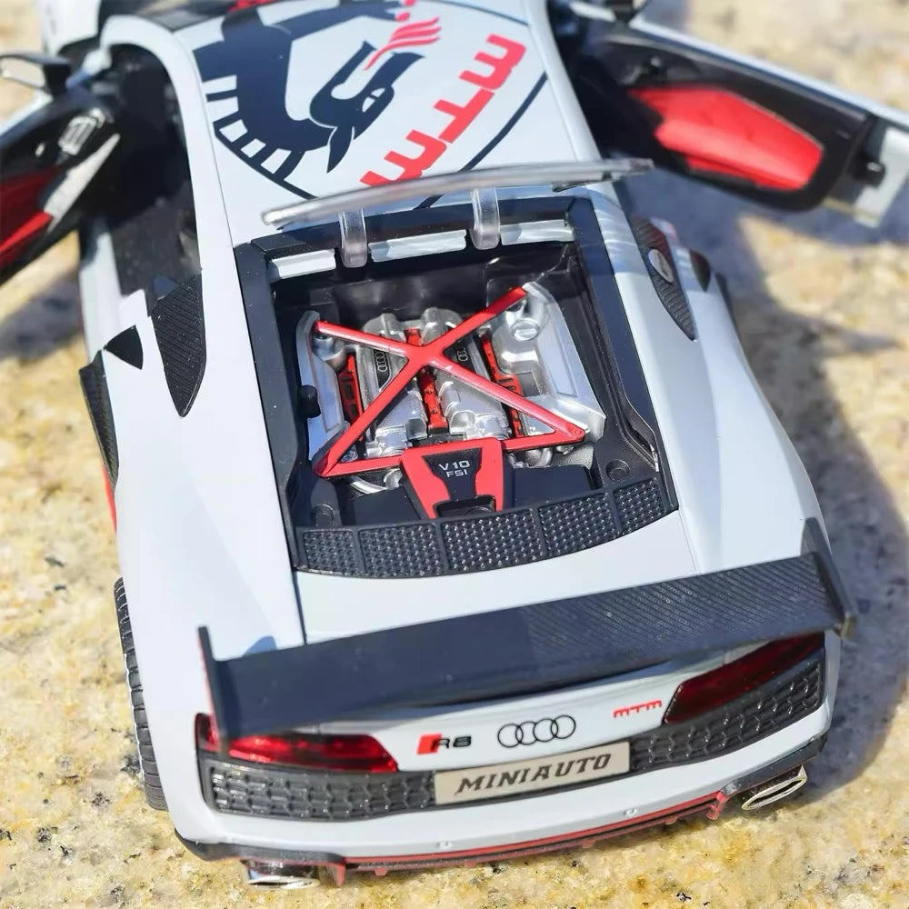 Audi 2021 R8 LMS GT3 MTM 1:24 – Model wyświetlacza odlewany z odlewu