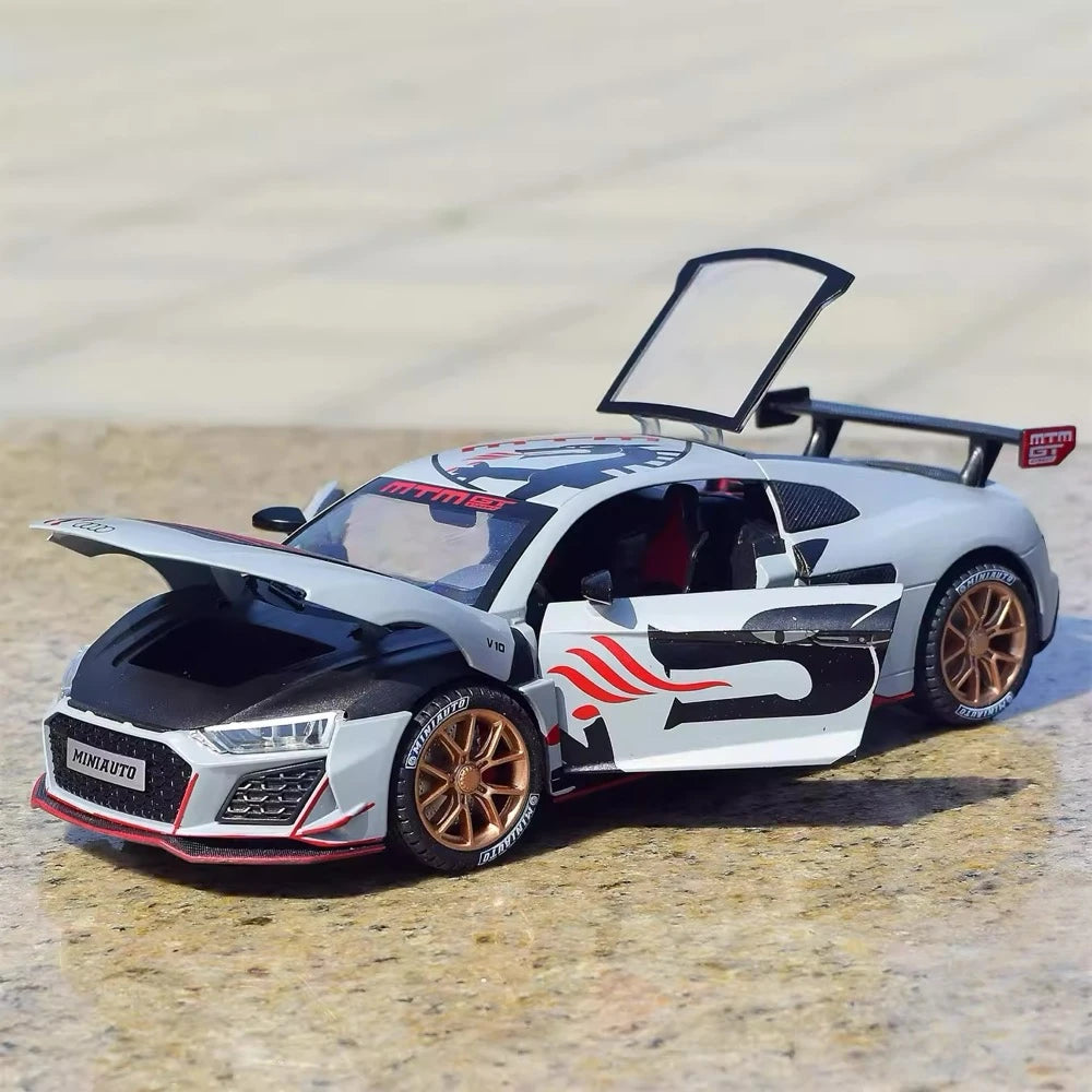 Audi 2021 R8 LMS GT3 MTM 1:24 – Model wyświetlacza odlewany z odlewu