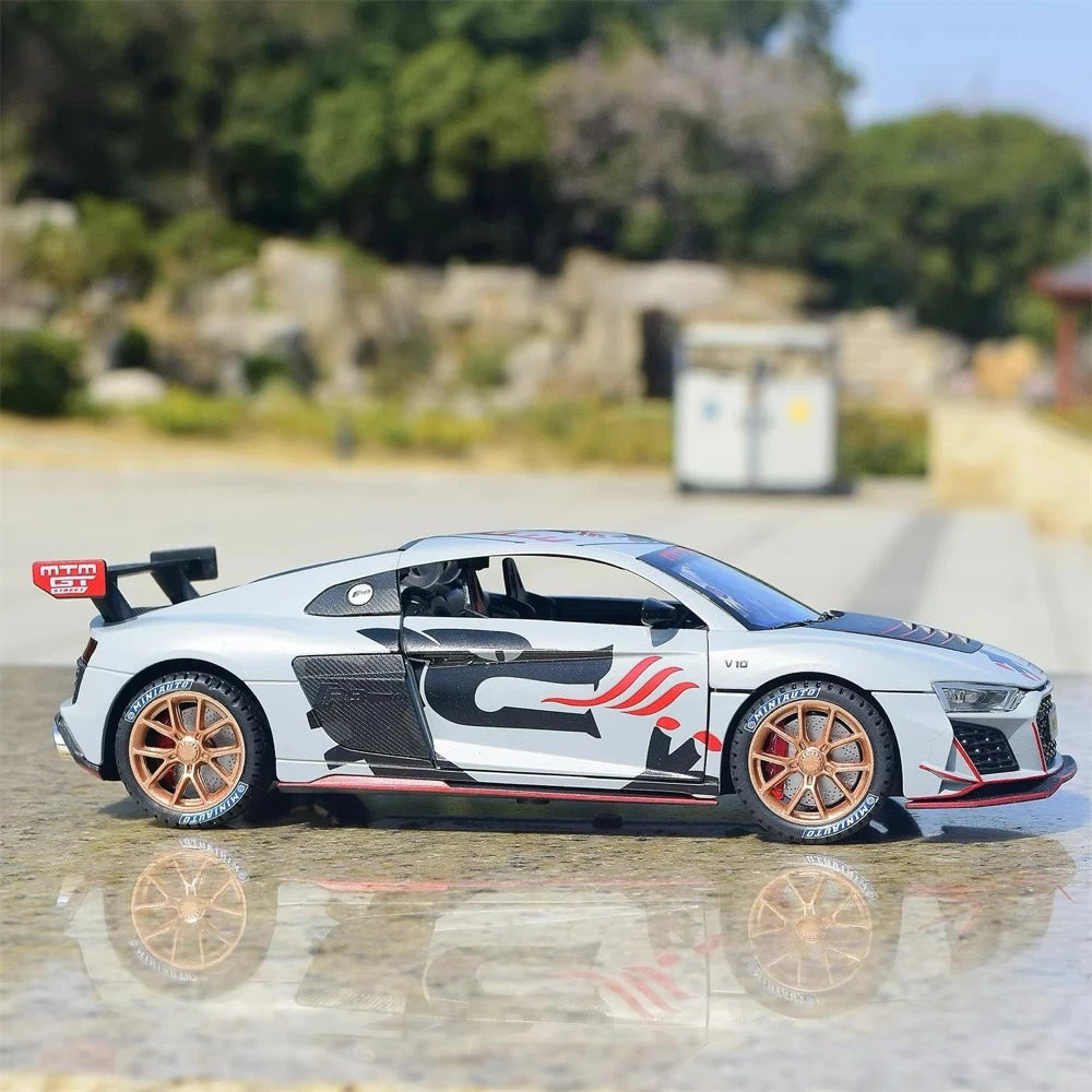 Audi 2021 R8 LMS GT3 MTM 1:24 – Model wyświetlacza odlewany z odlewu