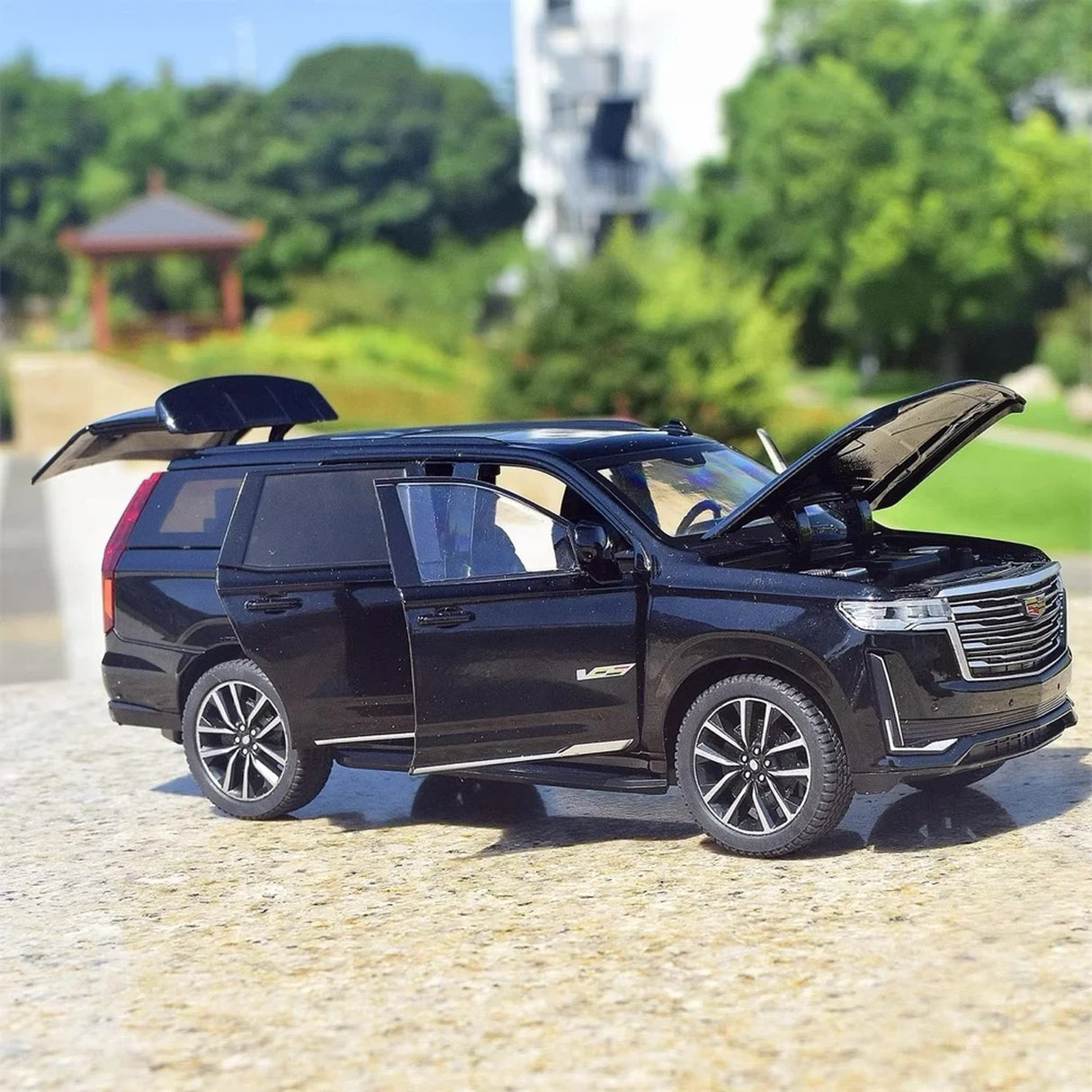 Cadillac 2021 Escalade Black 1:24 – Diecast Display Model Die-Cast