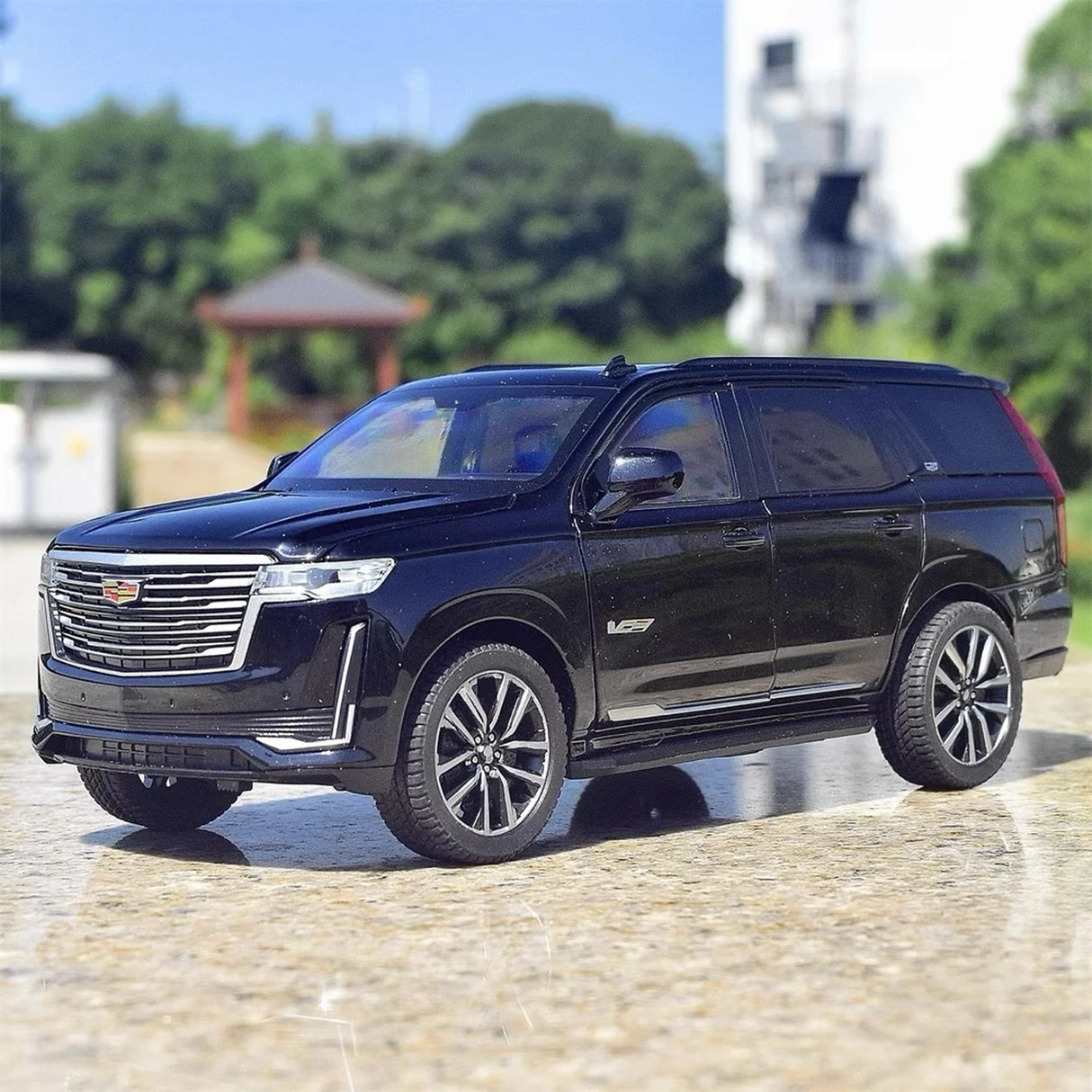 Cadillac 2021 Escalade Black 1:24 – Diecast Display Model Die-Cast