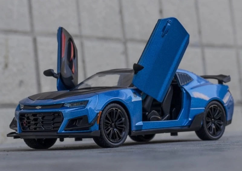 Chevrolet 2017 Camaro ZL1 1LE Blue 1:24 – Diecast Display Model Die-Cast