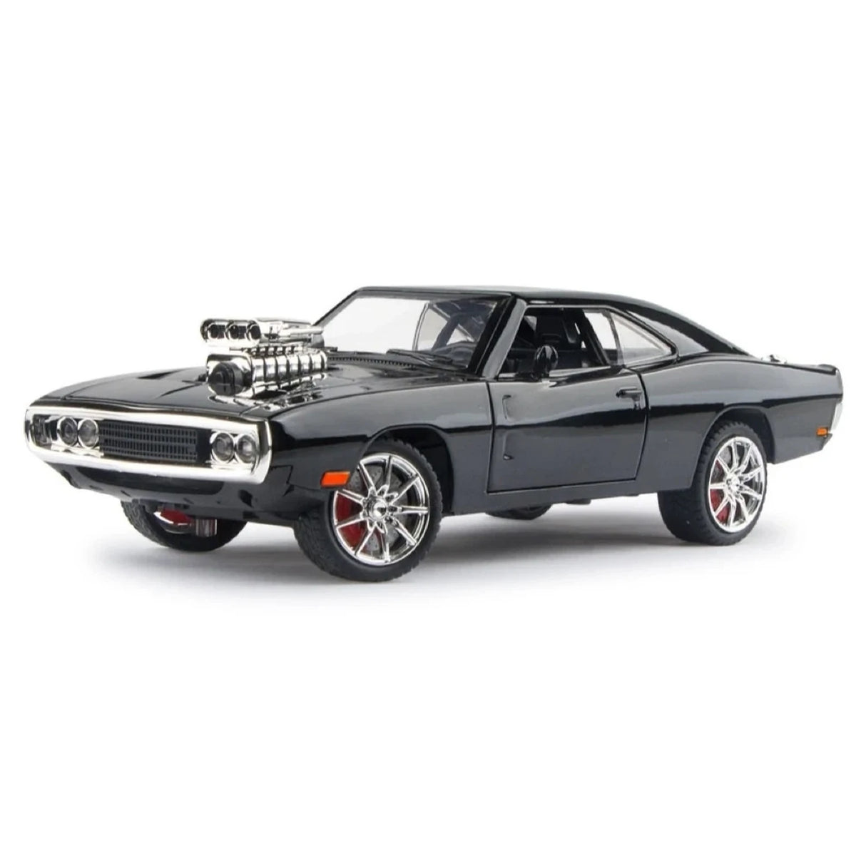 Dodge 1970 Challenger TA Black 1:24 – model wyświetlacza odlewany