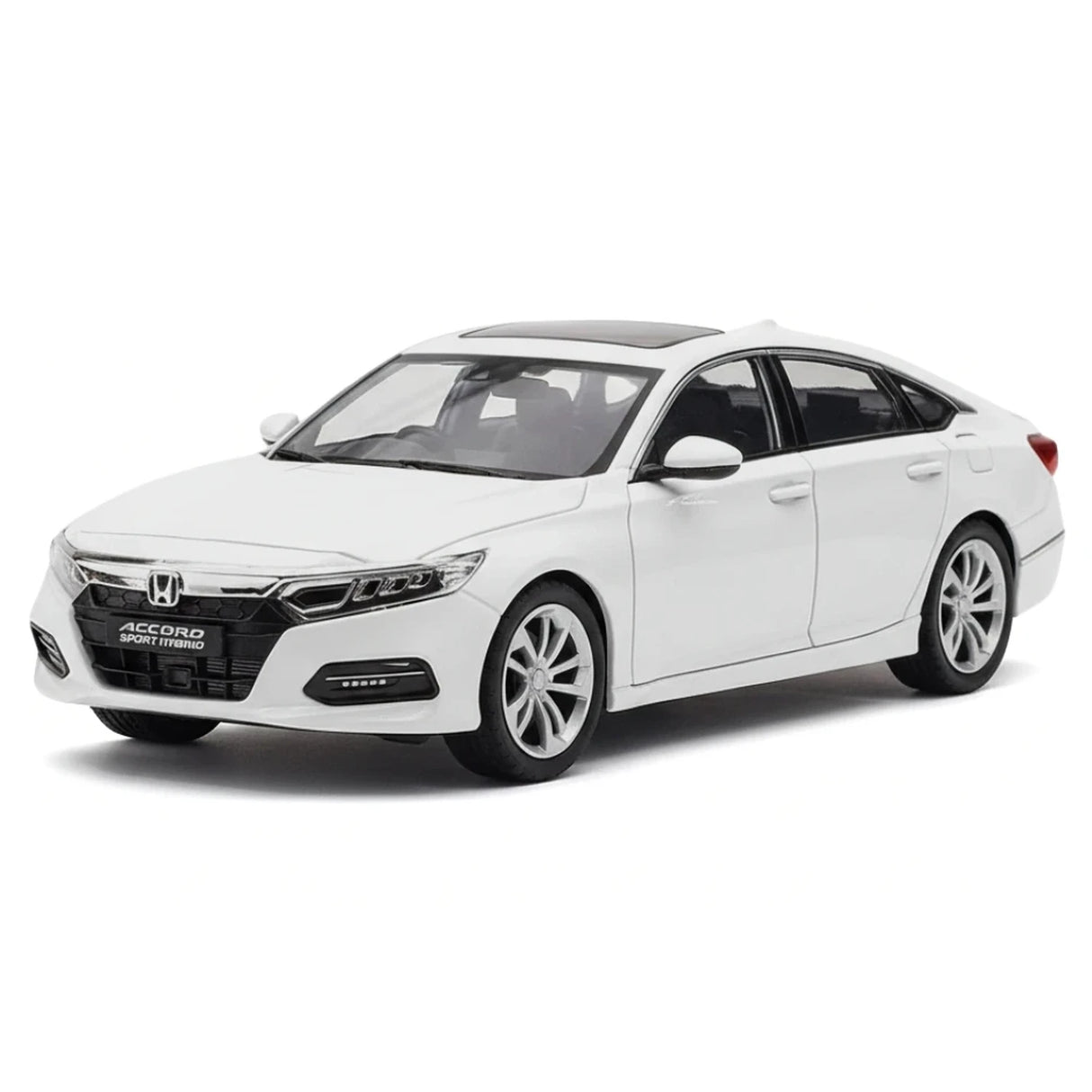 Honda 2017 Accord White 1:24 – model wyświetlacza odlewany z odlewu