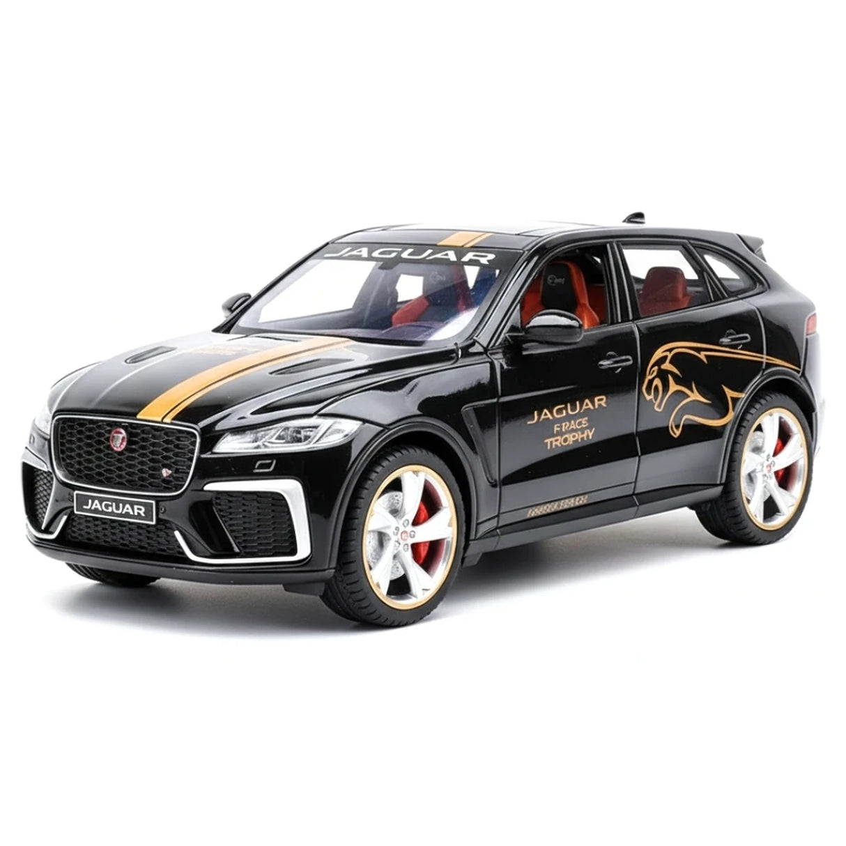 Jaguar 2016 F-PACE zwart 1:24 – diecast displaymodel
