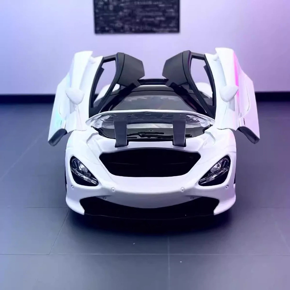 McLaren 2017 720S White 1:24 – Diecast Display Model Die-Cast