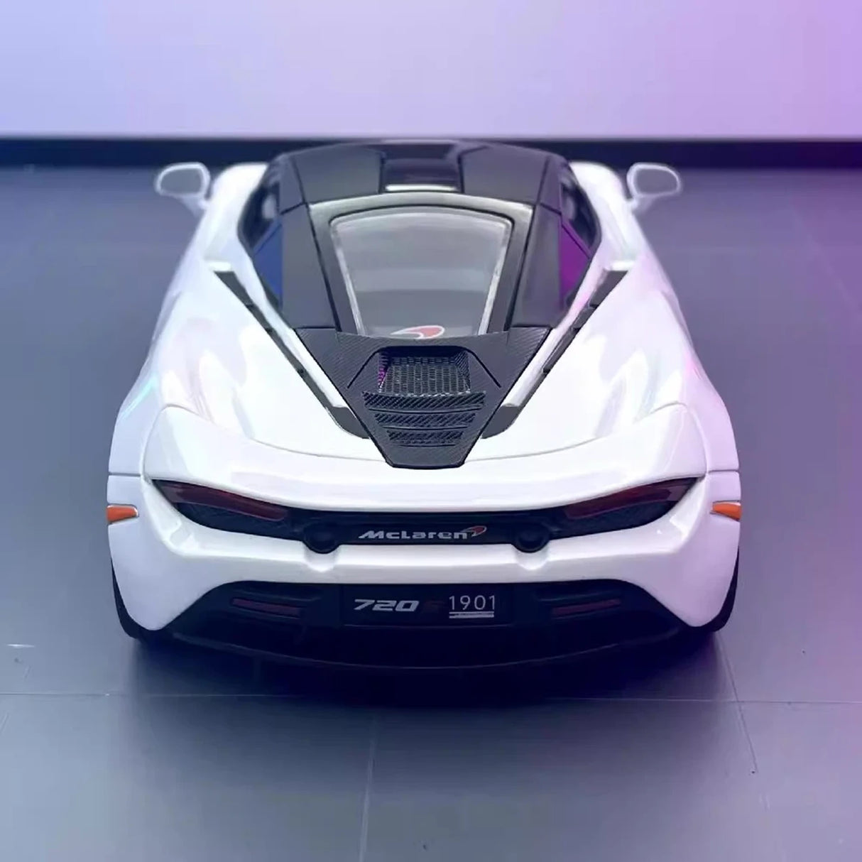 McLaren 2017 720S White 1:24 – Diecast Display Model Die-Cast