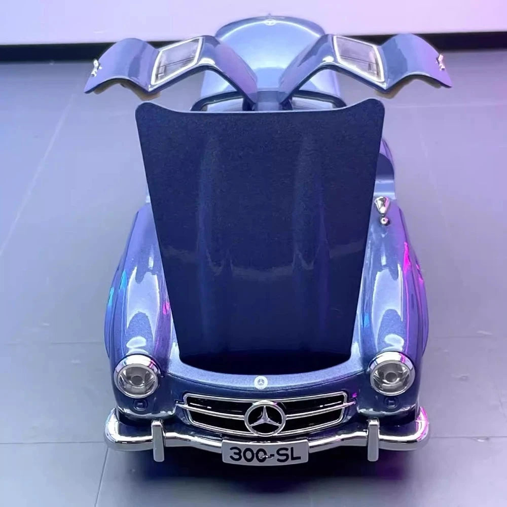Mercedes-Benz 1954 300SL Blue 1:24 – Diecast Display Model Die-Cast