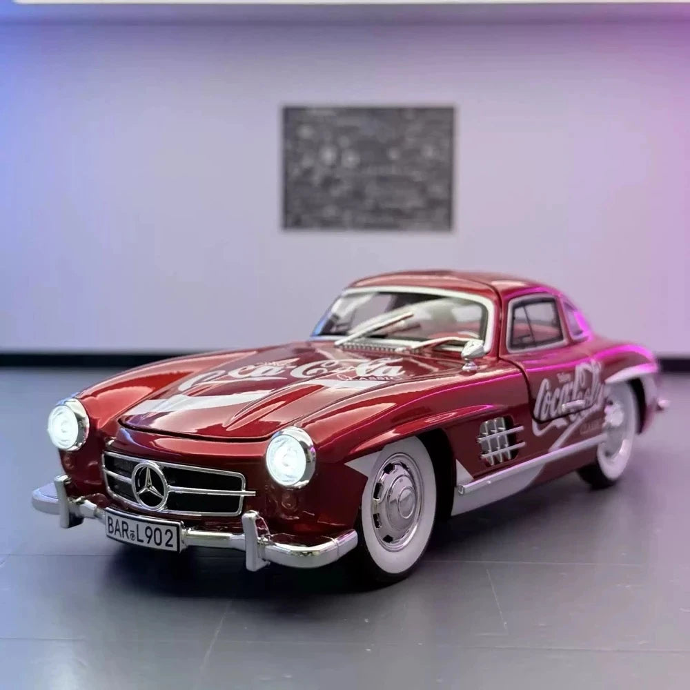Mercedes-Benz 1954 300SL Coca-Cola 1:24 – Diecast Display Model Die-Cast