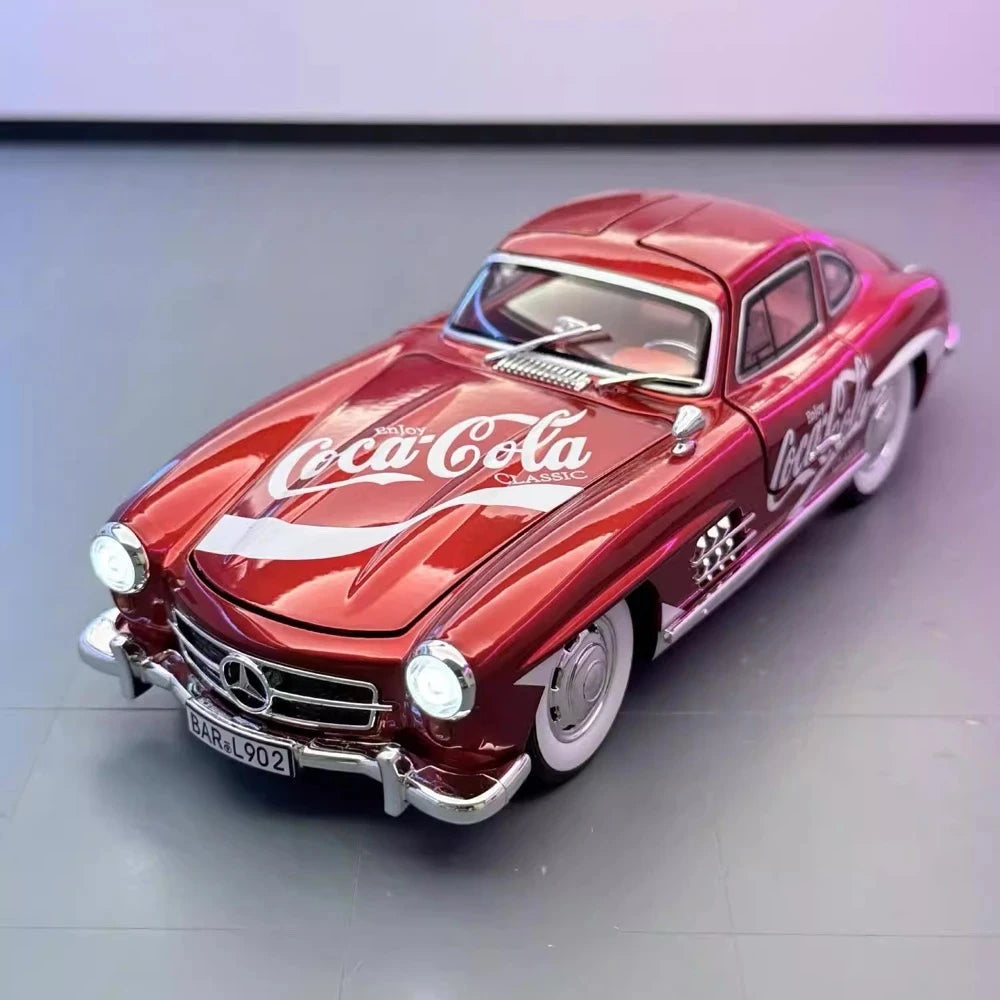 Mercedes-Benz 1954 300SL Coca-Cola 1:24 – Diecast Display Model Die-Cast