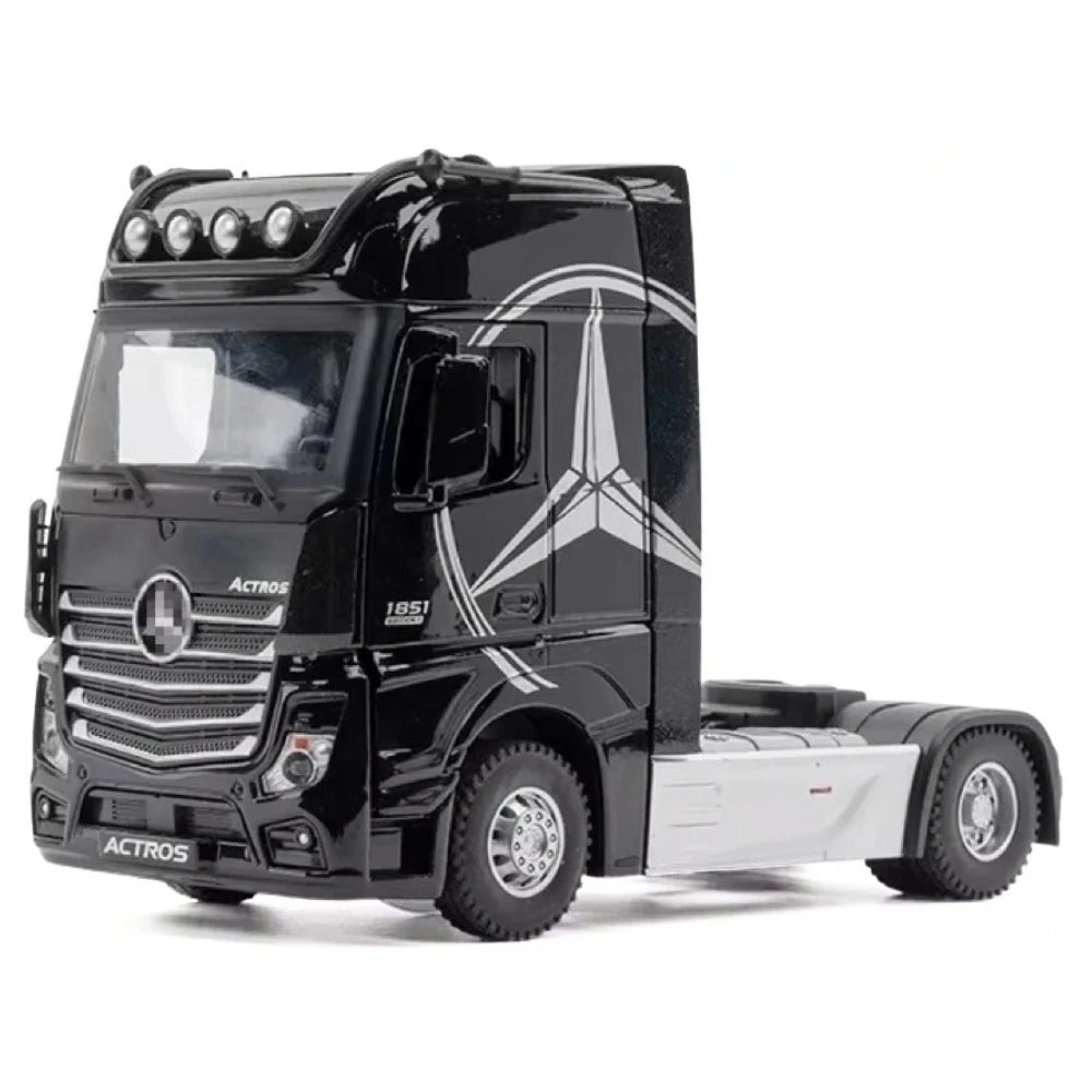 Mercedes-Benz 2012 Actros Black 1:24 – Diecast Display Model Die-Cast
