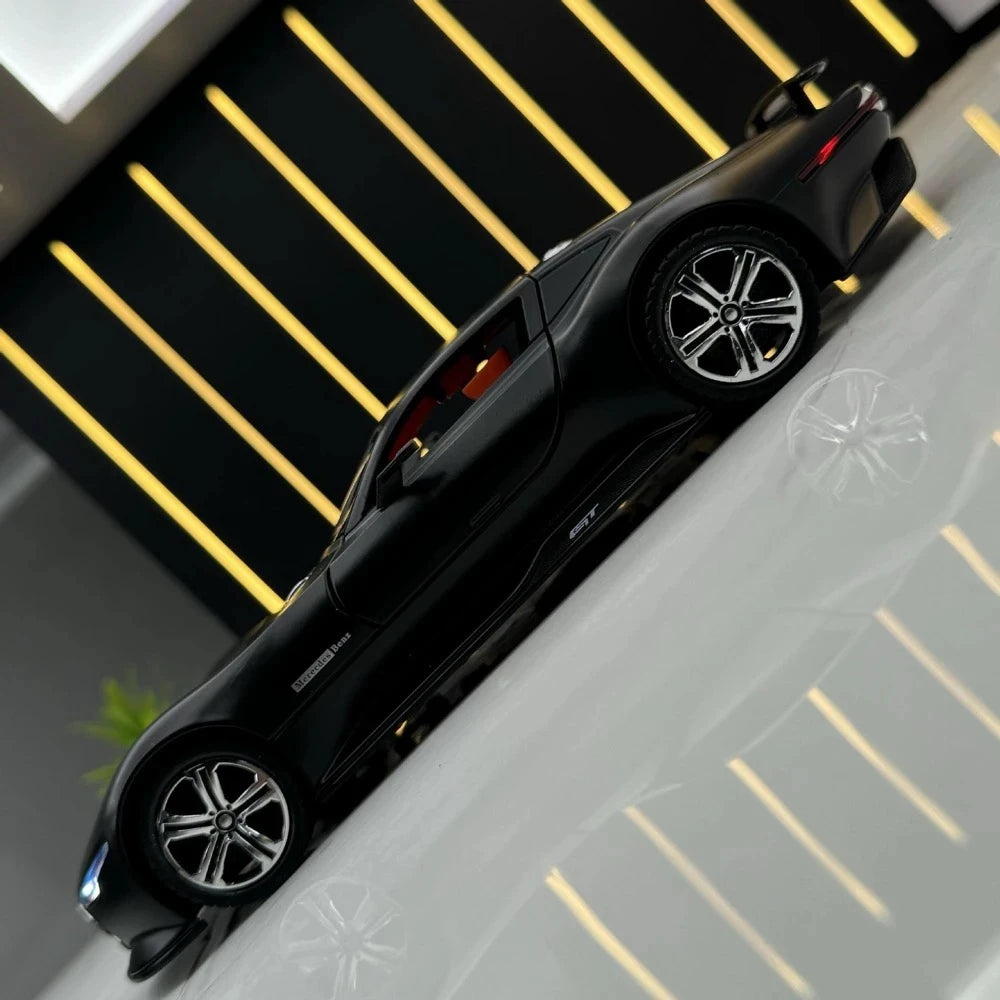 Mercedes-Benz 2013 AMG Vision Gran Turismo Matte preto 1:24 – modelo de exposição em metal fundido