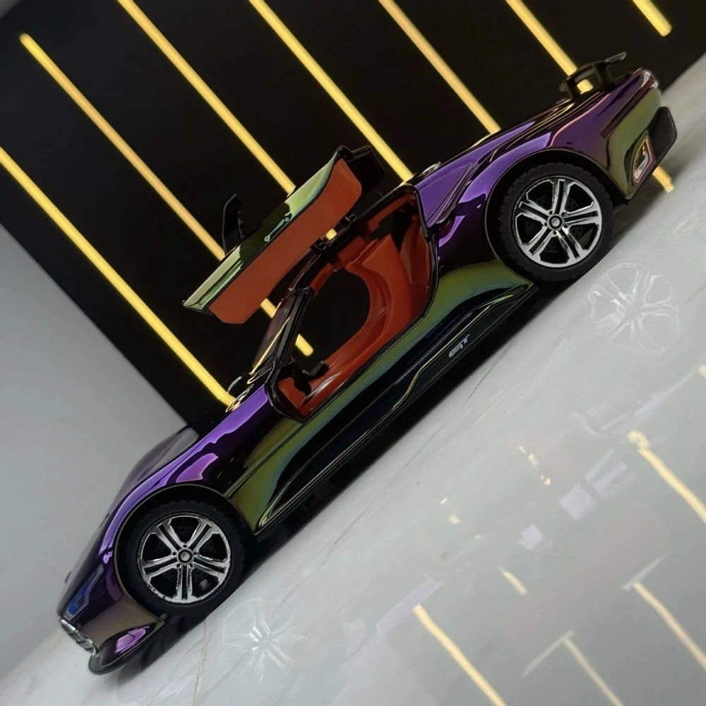 Mercedes-Benz 2013 AMG Vision Gran Turismo Purple Gradient 1:24 – Diecast Display Model Die-Cast