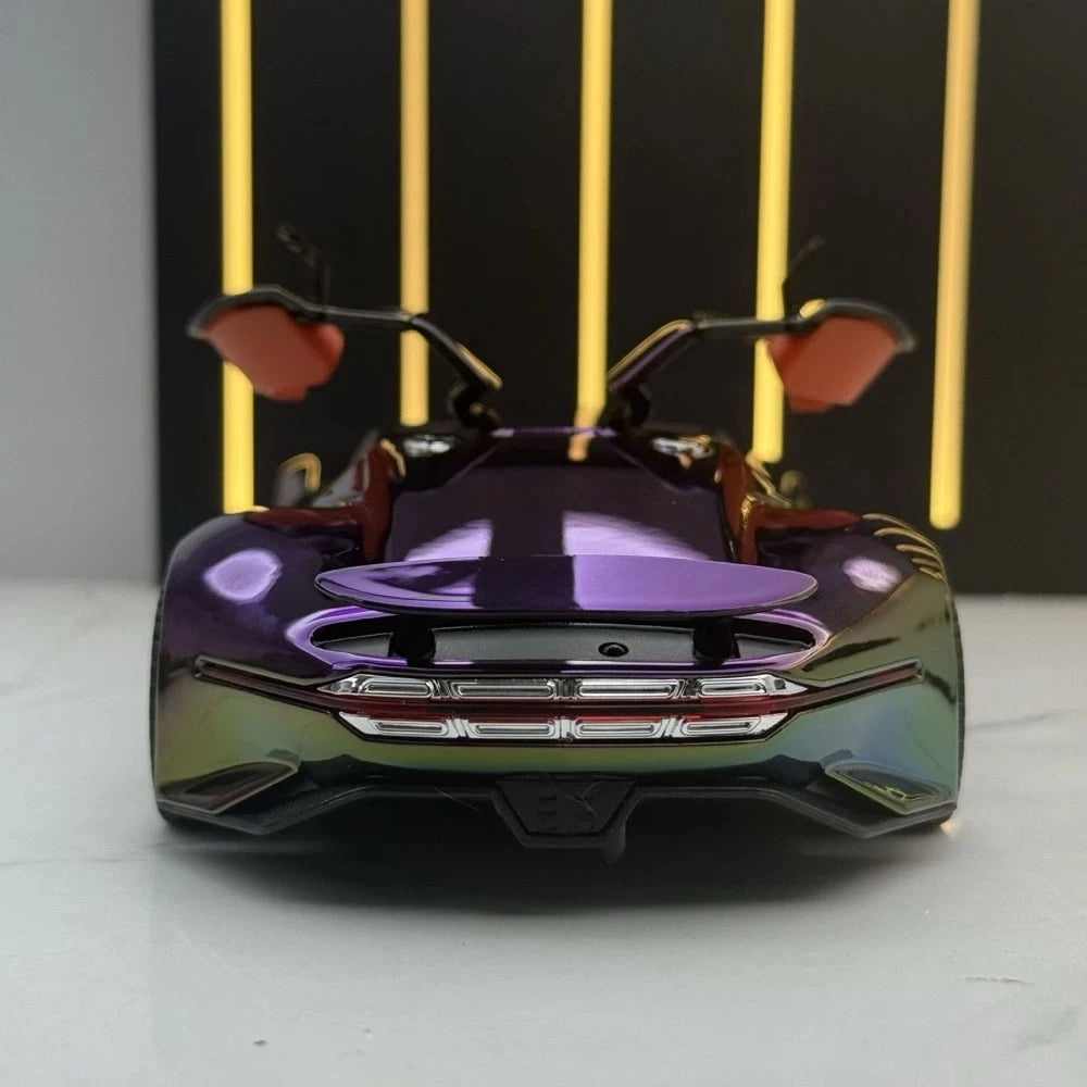 Mercedes-Benz 2013 AMG Vision Gran Turismo Purple Gradient 1:24 – Diecast Display Model Die-Cast