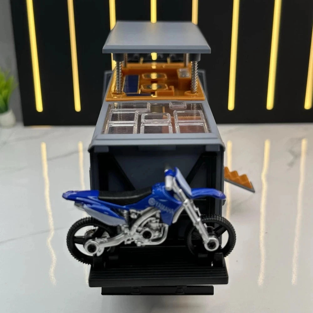Mercedes-Arocs 2022 Nomadism Navigator F II Gray 1:24 – Diecast Display Model Die-Cast