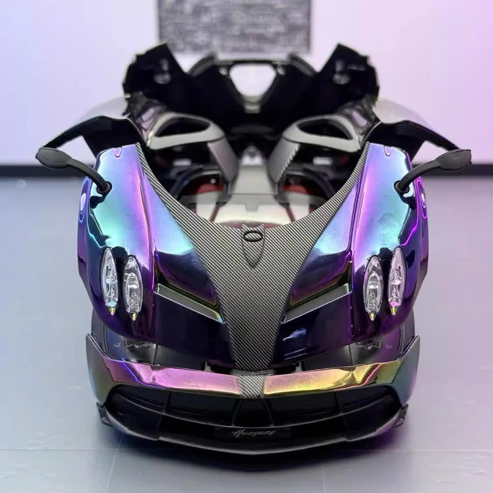 Pagani 2012 Huayra Purple Gradient 1:24 – Diecast Display Model Die-Cast