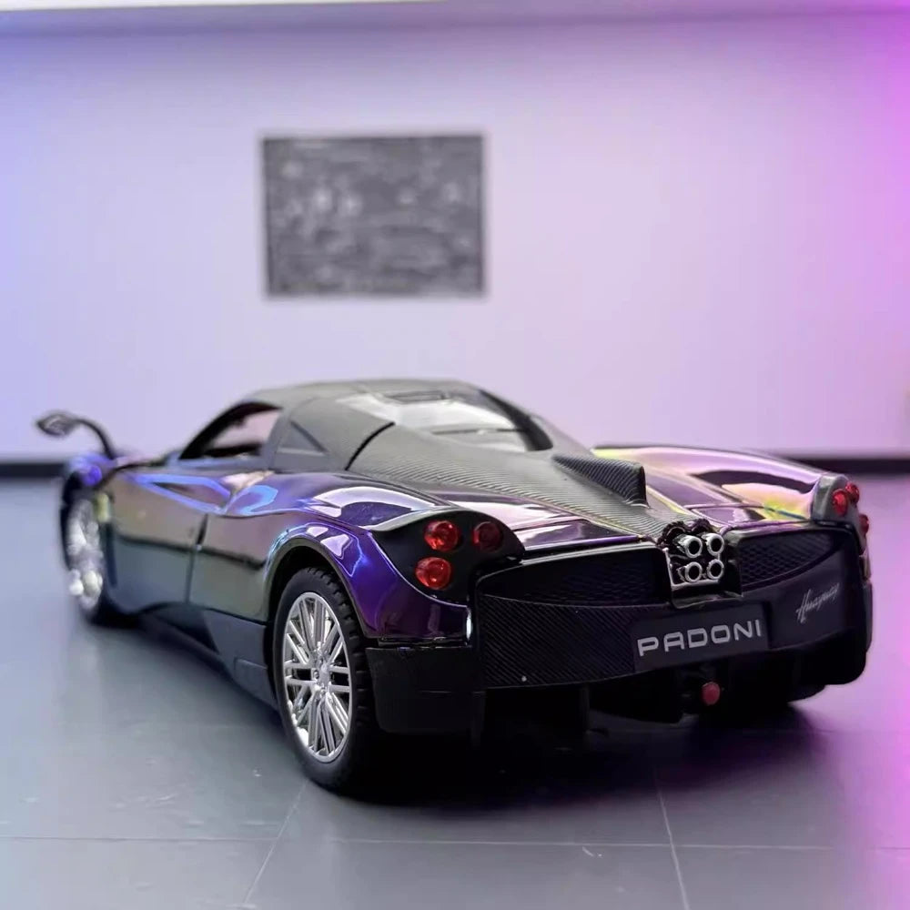 Pagani 2012 Huayra Purple Gradient 1:24 – Diecast Display Model Die-Cast