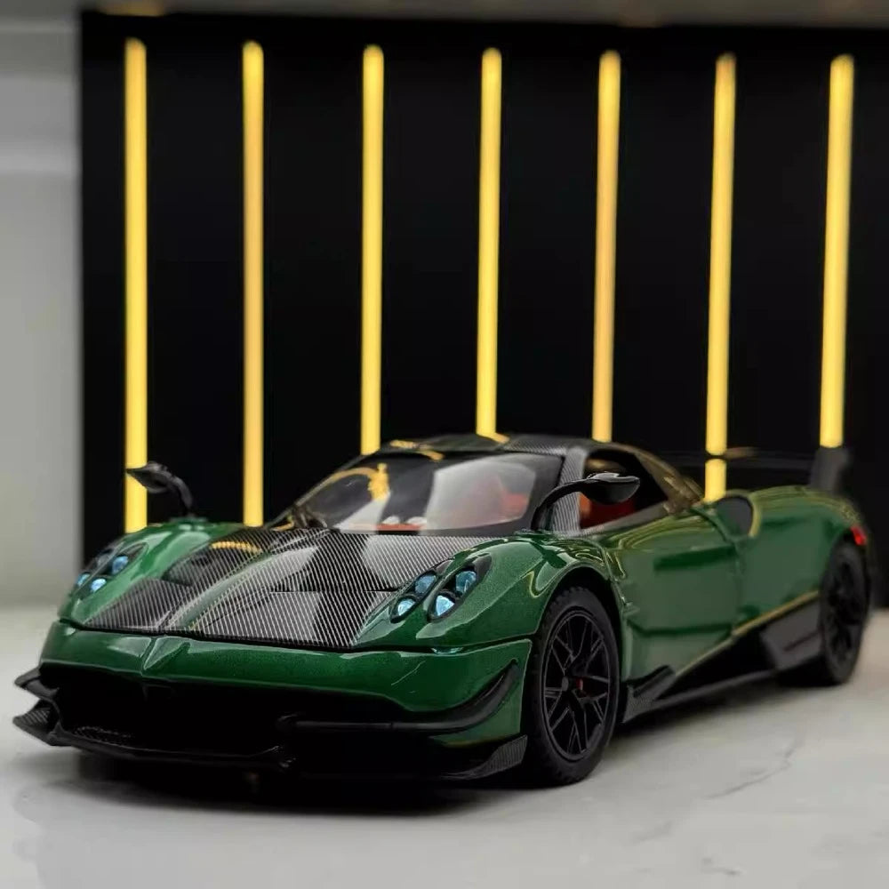 Pagani 2016 Huayra BC Green 1:24 – Diecast Display Model Die-Cast