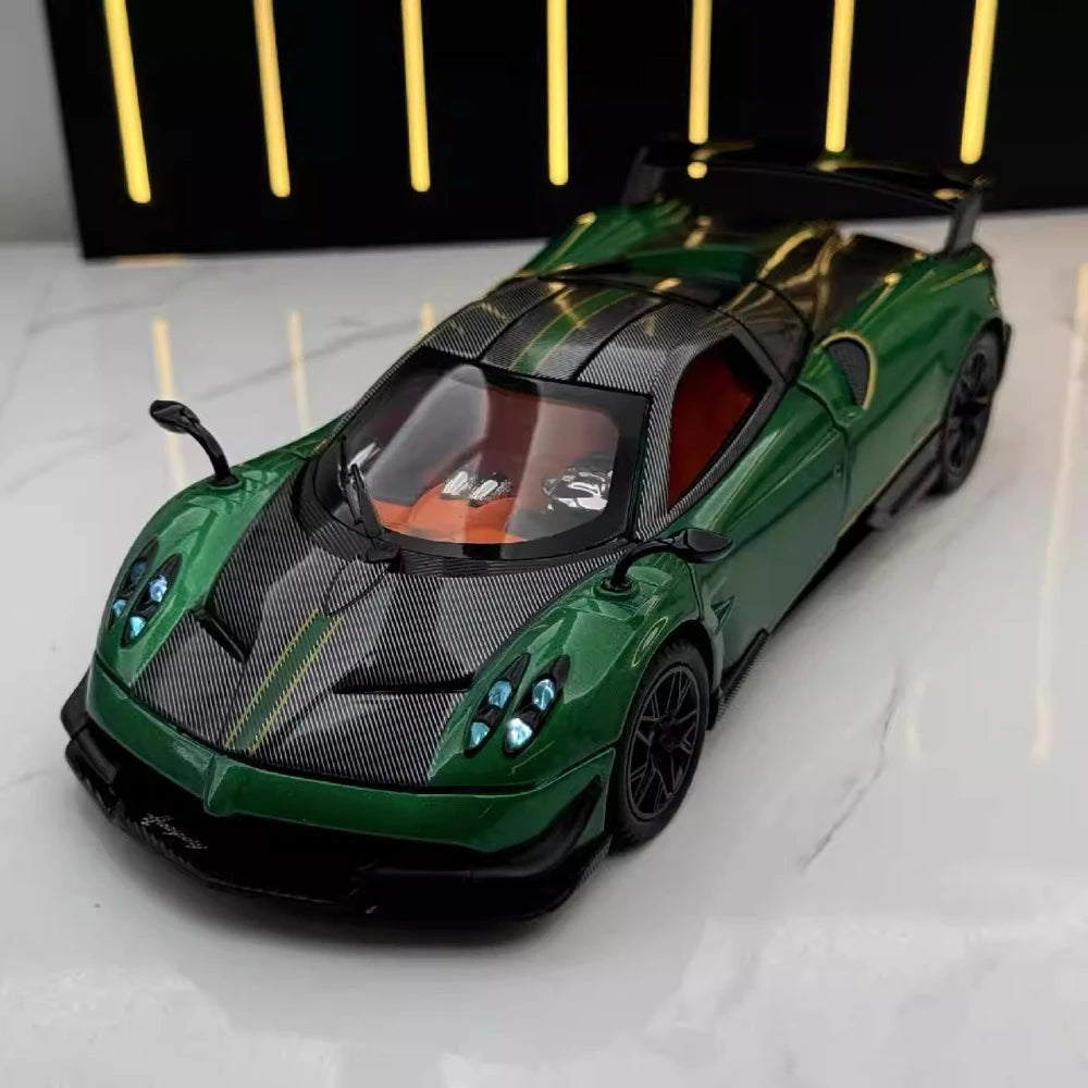 Pagani 2016 Huayra BC Green 1:24 – Diecast Display Model Die-Cast