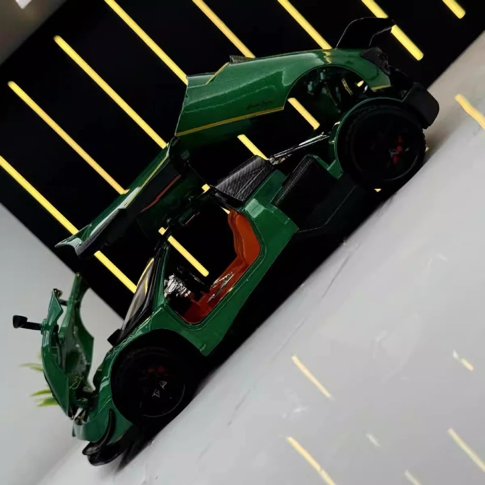 Pagani 2016 Huayra BC Green 1:24 – Diecast Display Model Die-Cast