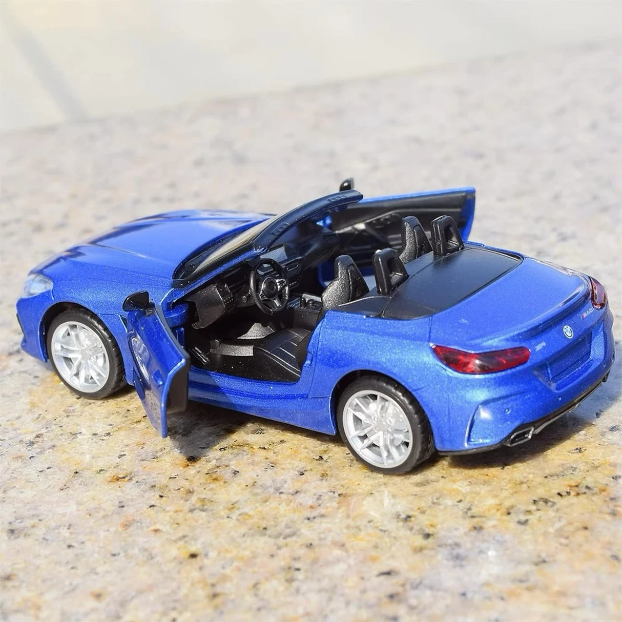 BMW 2019 G29 Z4 Blue 1:30 – Model wyświetlacza odlewany z odlewu