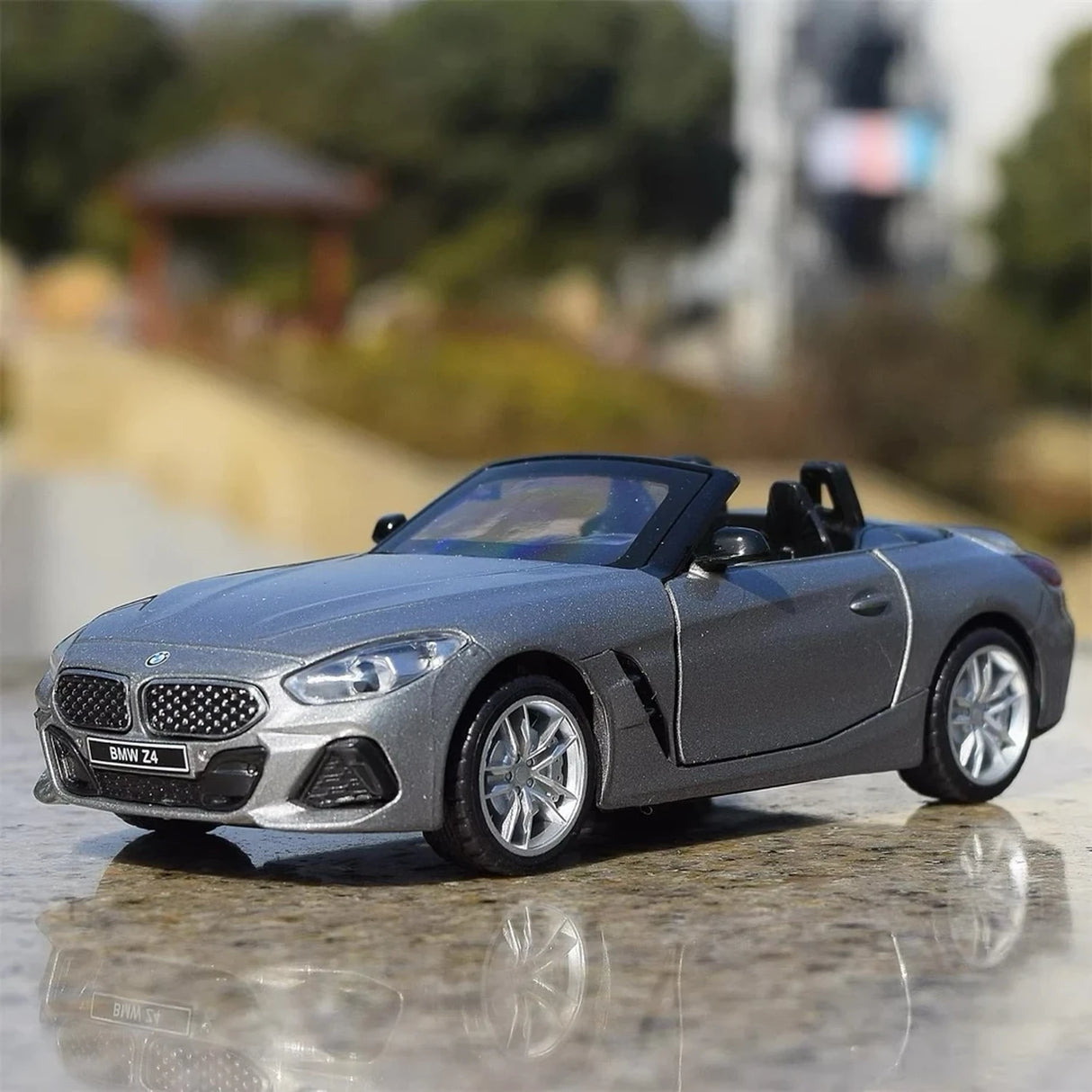 BMW 2019 G29 Z4 Szary 1:30 – Model wyświetlacza odlewany z metalu