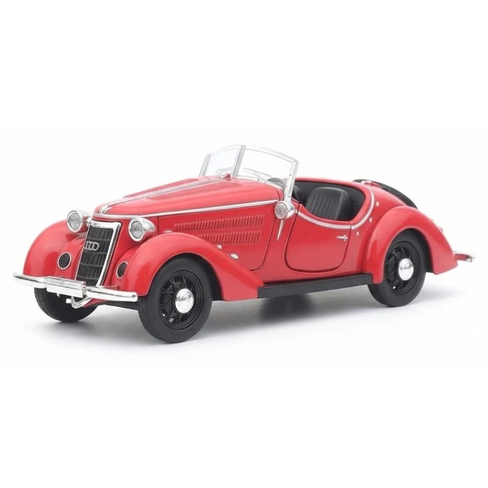 Audi 1936 Wanderer W25K Roadster Red 1:32 – Diecast Display Model Die-Cast