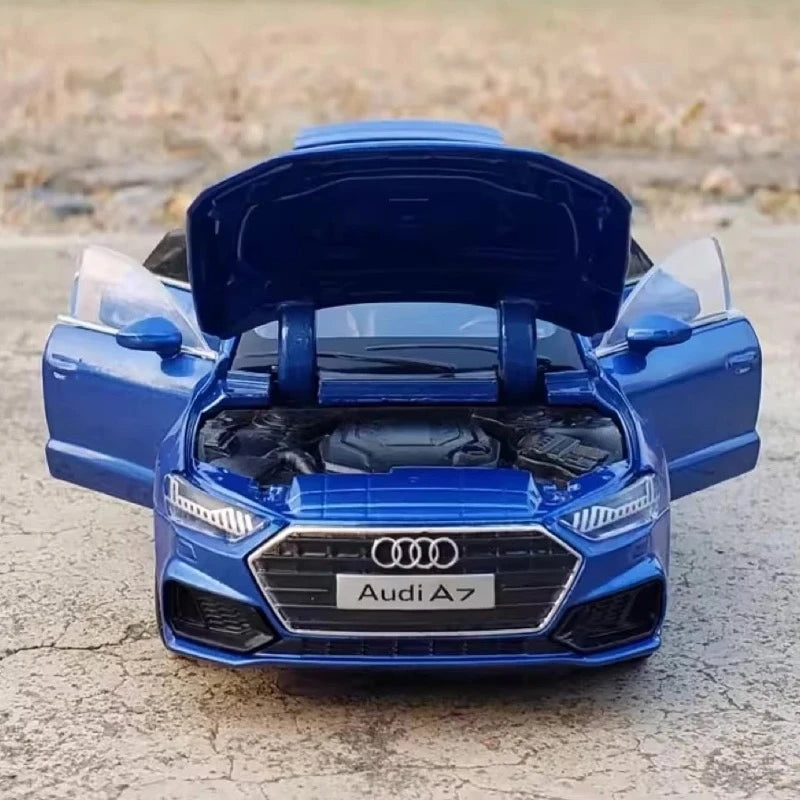 Audi 2018 A7 Blue 1:32 – Diecast Display Model Die-Cast