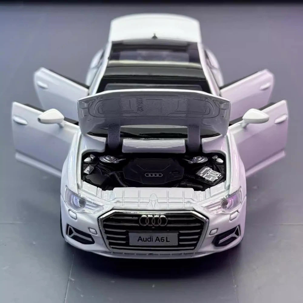 Audi 2019 A6L White 1:32 – Diecast Display Model Die-Cast