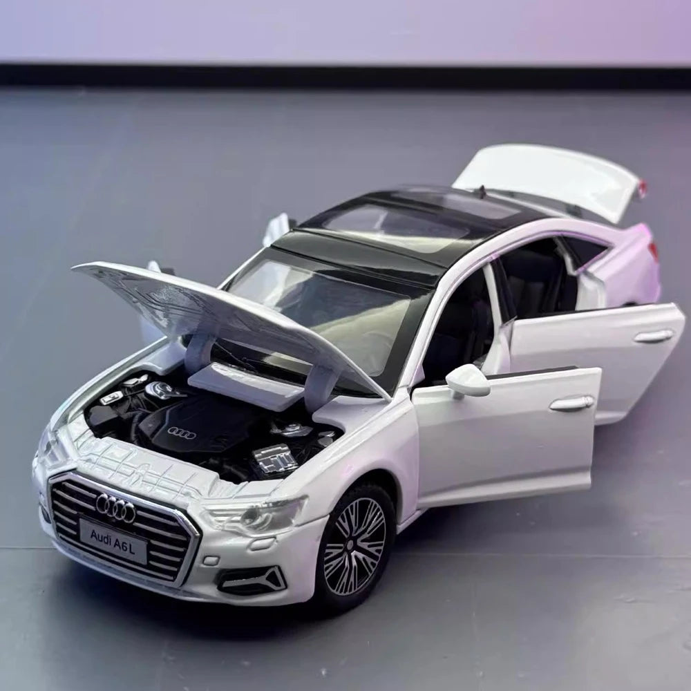 Audi 2019 A6L White 1:32 – Diecast Display Model Die-Cast
