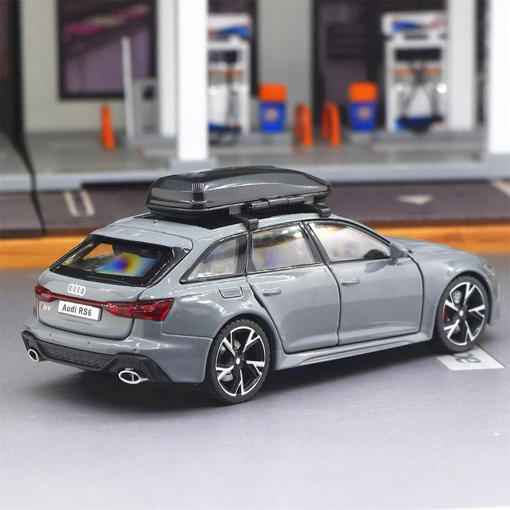 Audi 2019 RS6 Szary 1:32 – Model odlewu odlewanego