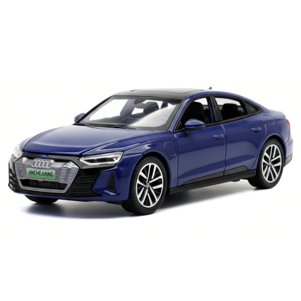 Audi 2021 E-Tron GT Blue 1:32 – model odlewany z odlewem