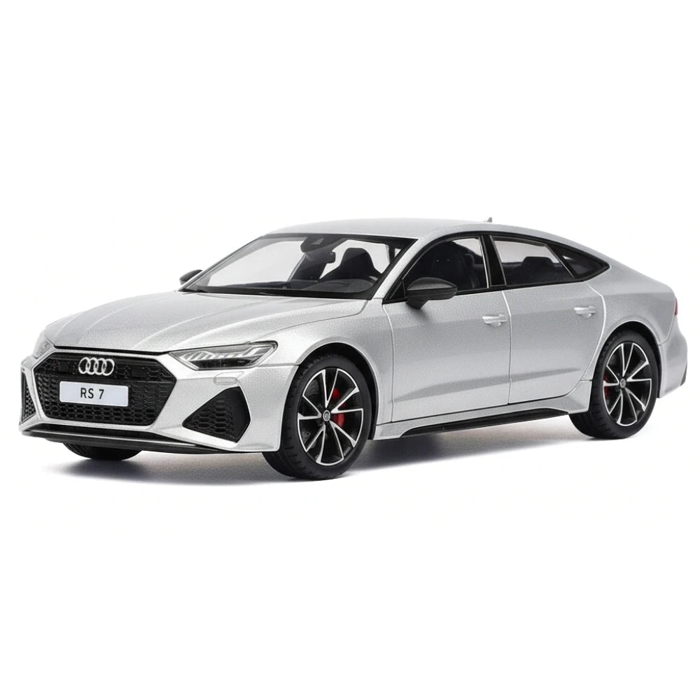 Audi 2024 RS7 فضي 1:32 – نموذج عرض معدني مصبوب