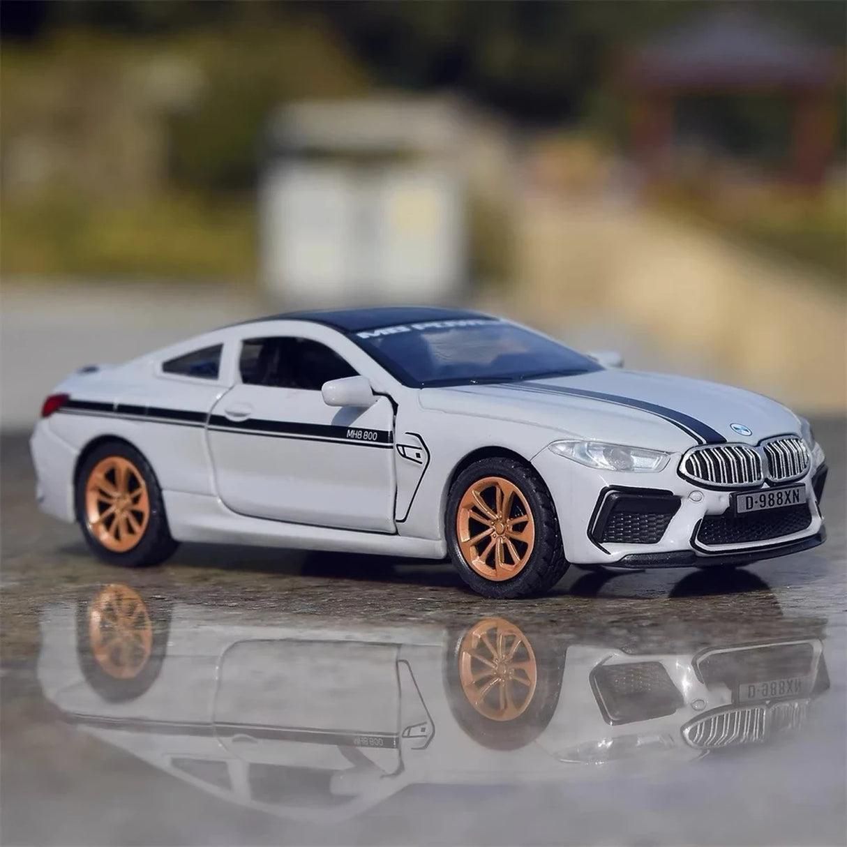 BMW 2019 F9X MANHART MH8 800 Gray 1:32 – Diecast Display Model Die-Cast