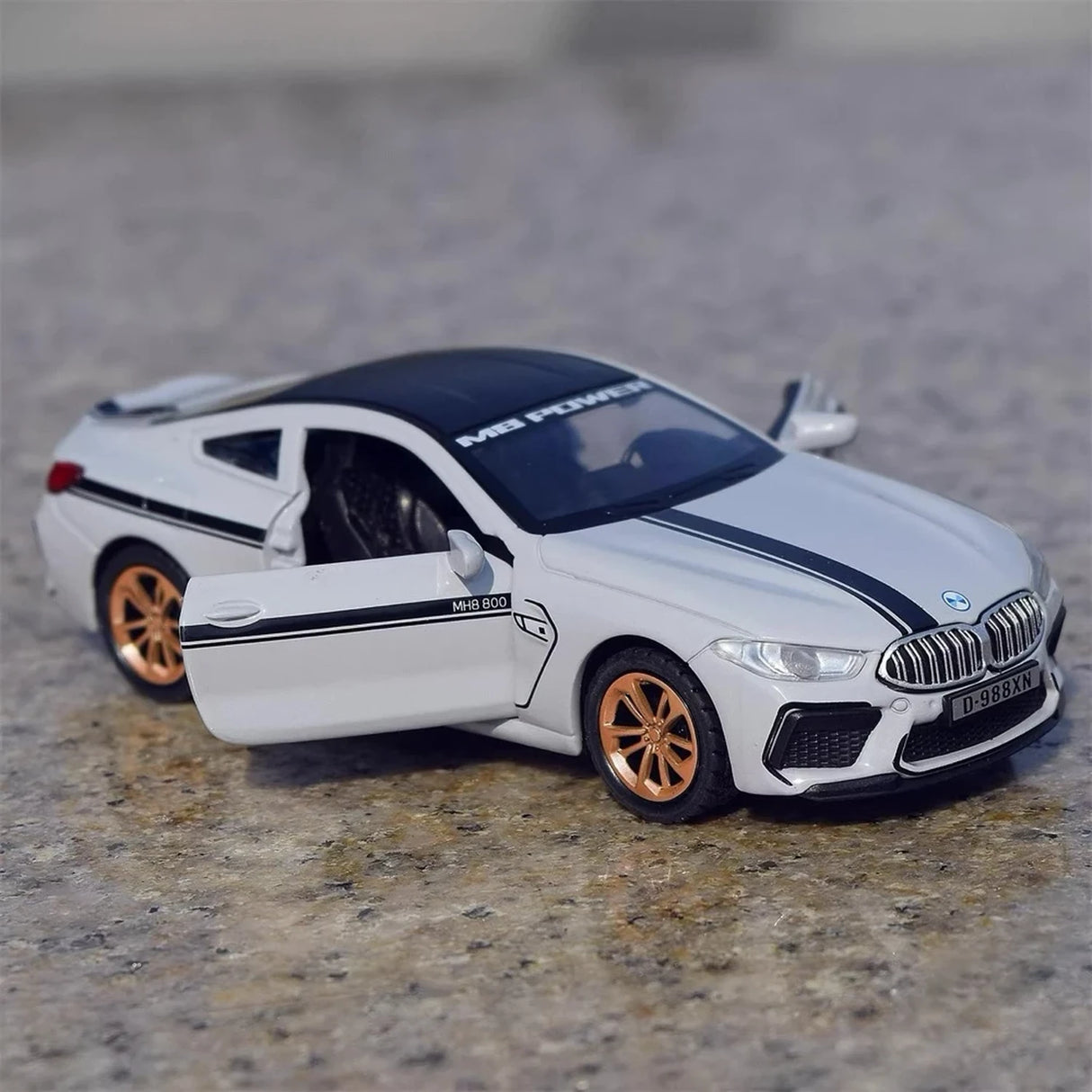 BMW 2019 F9X MANHART MH8 800 Gray 1:32 – Diecast Display Model Die-Cast