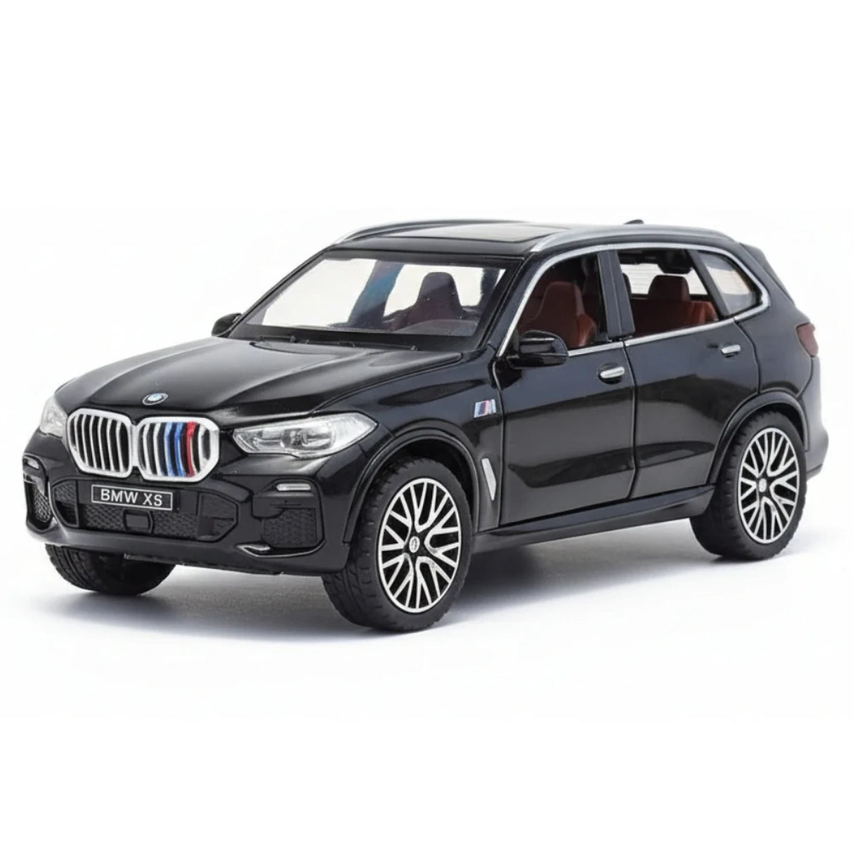 BMW 2019 G05 X5 xDrive40i Black 1:32 – model odlewu z odlewem