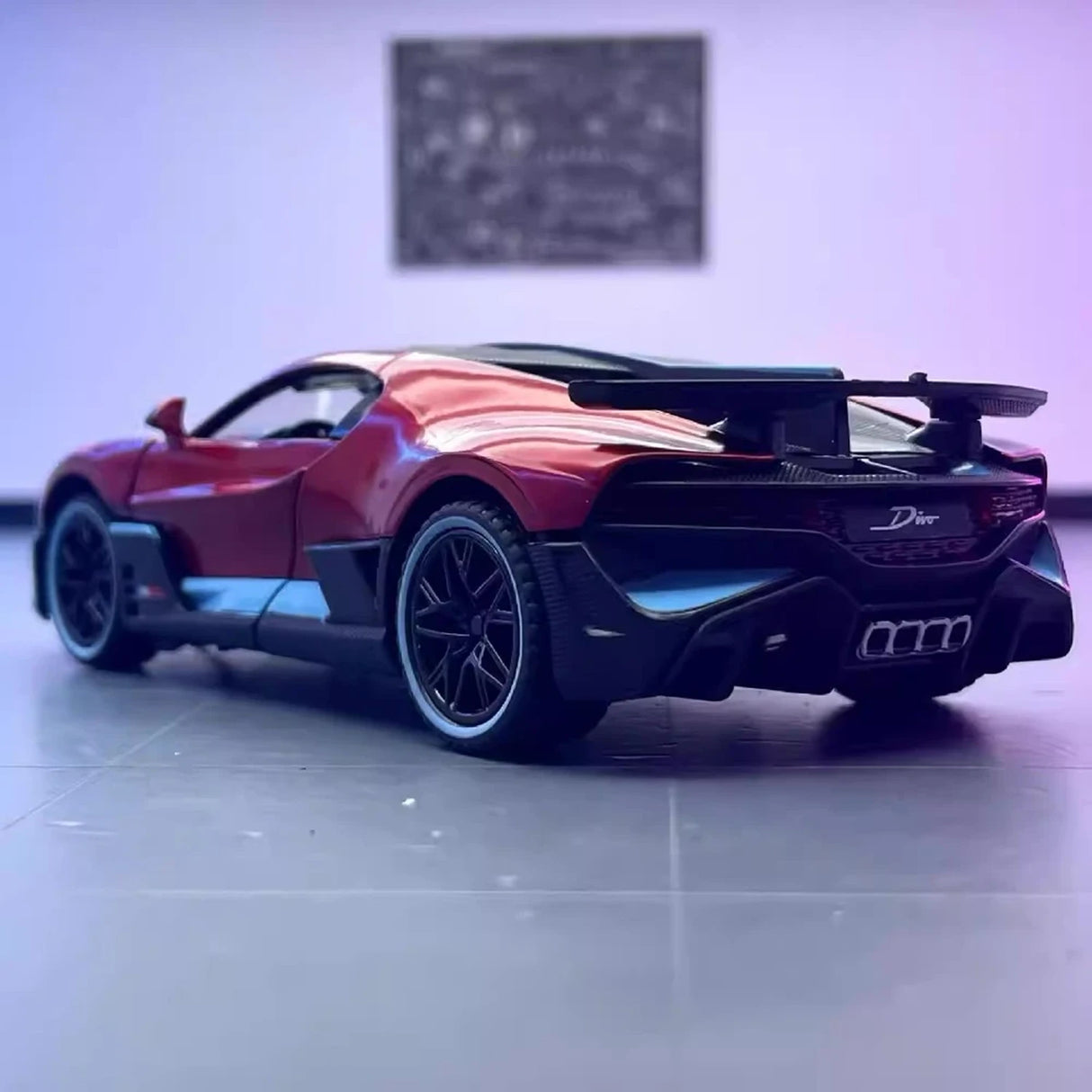 Bugatti 2019 Divo Red 1:32 – Diecast Display Model Die-Cast
