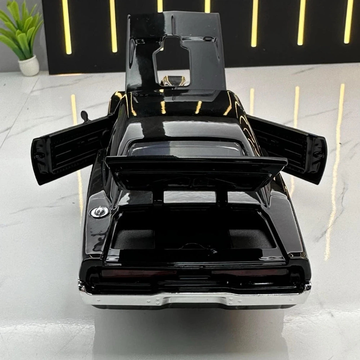 Dodge 1969 Charger Black 1:32 – Diecast Display Model Die-Cast