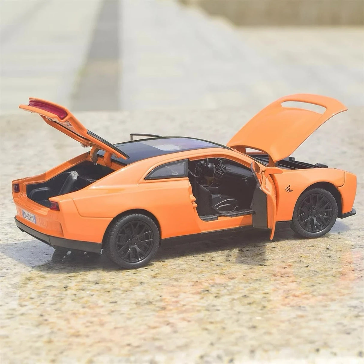 Dodge 2024 Charger Daytona SRT Orange 1:32 – Diecast Display Model Die-Cast