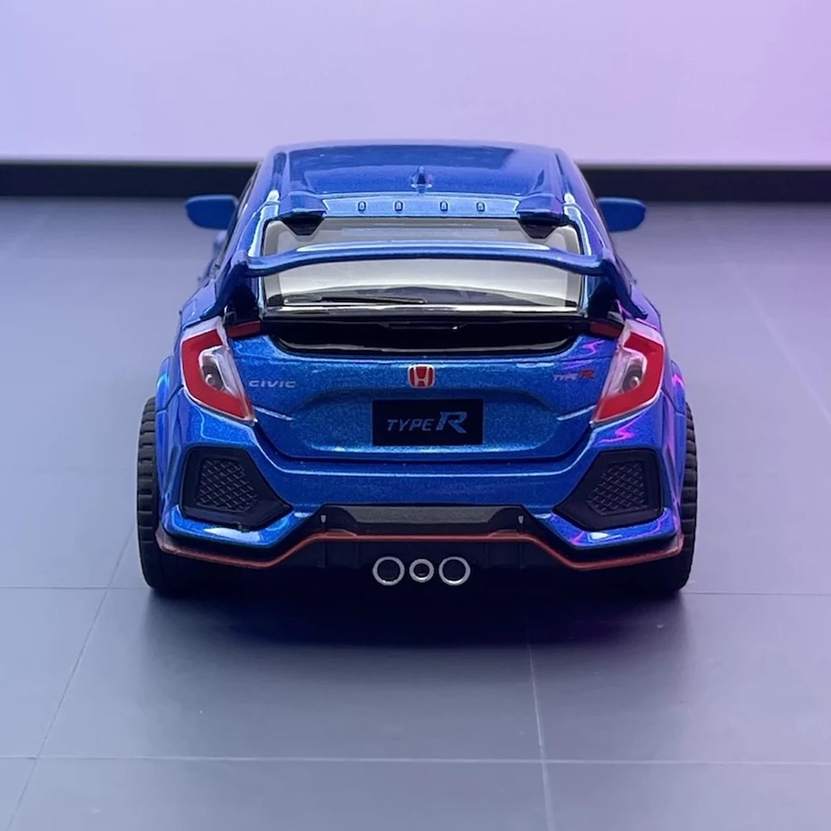 Honda 2016 Civic 10th Type R Blue 1:32 – Diecast Display Model Die-Cast