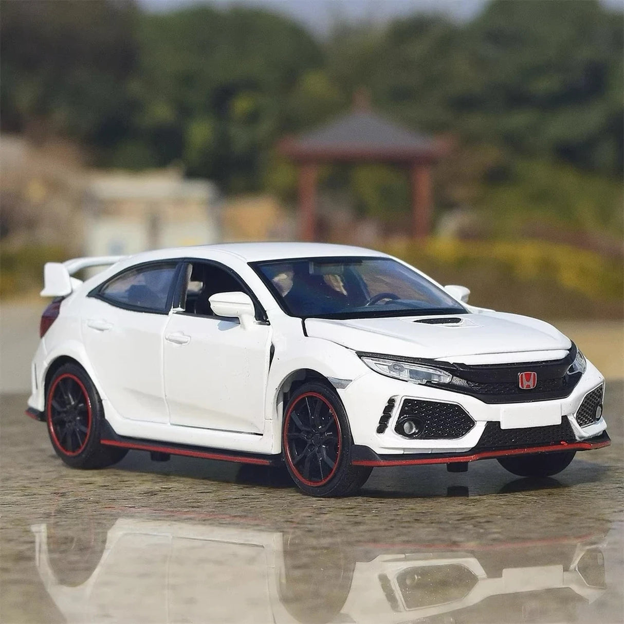 Honda 2016 Civic 10th Type R White 1:32 – Diecast Display Model Die-Cast