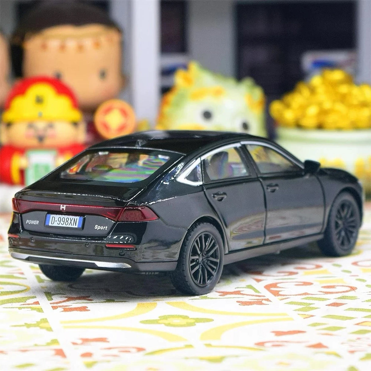 Honda 2023 Accord Black 1:32 – Diecast Display Model Die-Cast